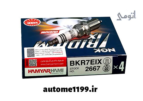 شمع ایریدیوم IX پایه کوتاه سوزنی NGK